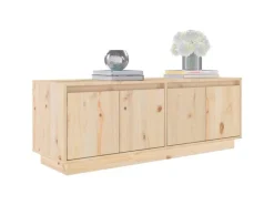 vidaXL TV-Schrank 110x34x40 cm Massivholz Kiefür* TV-Wände