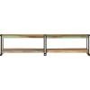 vidaXL TV-Schrank 180x30x40 cm Massives Altholz