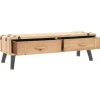 vidaXL TV-Schrank 110x33x35 cm Massivholz Tanne* TV-Wände