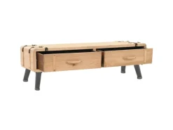 vidaXL TV-Schrank 110x33x35 cm Massivholz Tanne* TV-Wände