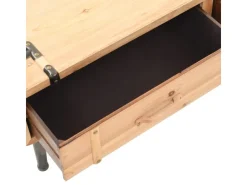 vidaXL TV-Schrank 110x33x35 cm Massivholz Tanne* TV-Wände