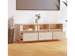 vidaXL TV-Schrank 140x37x50 cm Massivholz Kiefür* TV-Wände