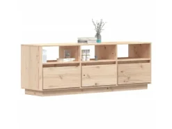 vidaXL TV-Schrank 140x37x50 cm Massivholz Kiefür* TV-Wände