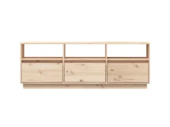 vidaXL TV-Schrank 140x37x50 cm Massivholz Kiefür* TV-Wände