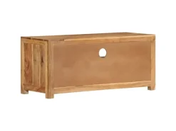 vidaXL TV-Schrank 88x35x40 cm Massivholz Akazie