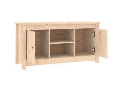 vidaXL TV-Schrank 103x36,5x52 cm Massivholz Kiefür Modell 3