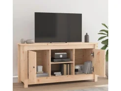 vidaXL TV-Schrank 103x36,5x52 cm Massivholz Kiefür Modell 3