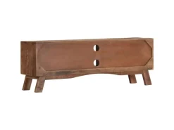 vidaXL TV-Schrank 110x30x40 cm Raues Mangoholz Modell 1* Wohnwände