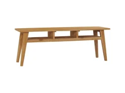 vidaXL TV-Schrank 120x35x45 cm Teak Massivholz* Wohnwände|TV-Wände