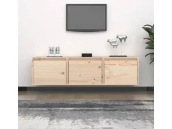 vidaXL TV-Schränke 3 Stk Massivholz Kiefer 3100124