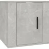 vidaXL TV-Wandschrank Betongrau 40x34,5x40 cm
