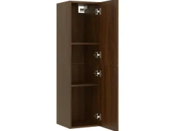 vidaXL TV-Wandschrank Braun Eichen-Optik 30,5x30x110 cm