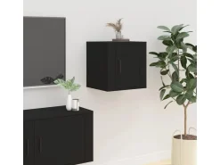 vidaXL TV-Wandschrank Schwarz 40x34,5x40 cm* Wohnwände