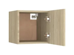 vidaXL TV-Wandschrank Sonoma-Eiche 30,5x30x30 cm
