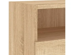 vidaXL TV-Wandschrank Sonoma-Eiche 100x30x30 cm Holzwerkstoff* Schweberegale|Wohnwände