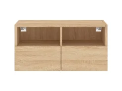 vidaXL TV-Wandschrank Sonoma-Eiche 60x30x30 cm Holzwerkstoff* Wohnwände|TV-Wände