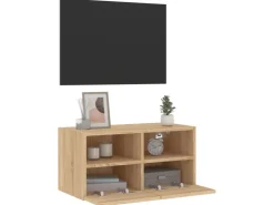 vidaXL TV-Wandschrank Sonoma-Eiche 60x30x30 cm Holzwerkstoff* Wohnwände|TV-Wände