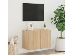 vidaXL TV-Wandschrank Sonoma-Eiche 60x30x41 cm* Wohnwände|TV-Wände