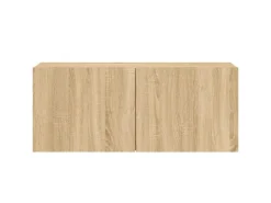 vidaXL TV-Wandschrank Sonoma-Eiche 100x30x41 cm