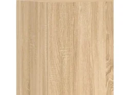 vidaXL TV-Wandschrank Sonoma-Eiche 40,5x30x102 cm Holzwerkstoff* Wohnwände