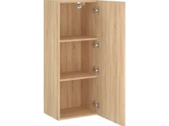 vidaXL TV-Wandschrank Sonoma-Eiche 40,5x30x102 cm Holzwerkstoff* Wohnwände