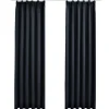 vidaXL Verdunkelungsvorhänge mit Haken 2 Stk Anthrazit 140x175cm* Vorhänge|Gardinen