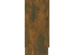 vidaXL Vitrinenschrank Räuchereiche 120x30,5x70 cm Holzwerkstoff 815627* Vitrinen