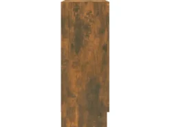 vidaXL Vitrinenschrank Räuchereiche 82,5x30,5x80 cm Holzwerkstoff* Vitrinen