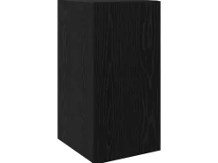 vidaXL Wand TV Schrank Schwarz Eichen-Optik 30,5 x 30 x 60 cm 875069