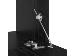 vidaXL Wand TV Schrank Schwarz Eichen-Optik Holzwerkstoff 3393271