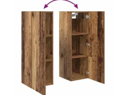 vidaXL Wand TV Schrank Set 4-Tlg 200 x 30 x 30 cm Holzwerkstoff 3393465