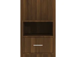 vidaXL Wand-Nachttisch Braun Eichen-Optik Holzwerkstoff Modell 1* Schweberegale