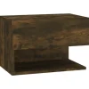 vidaXL Wand-Nachttisch Räuchereiche Holzwerkstoff Modell 4* Schweberegale