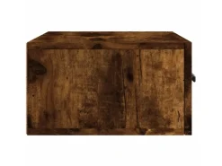 vidaXL Wand-Nachttisch Räuchereiche 35x35x20 cm Modell 3* Schweberegale