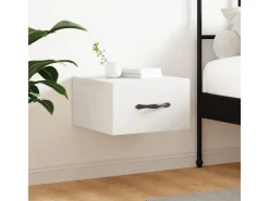 vidaXL Wand-Nachttisch Weiß 35x35x20 cm Modell 2* Wandregale