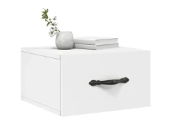 vidaXL Wand-Nachttisch Weiß 35x35x20 cm Modell 2* Wandregale