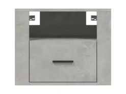 vidaXL Wand-Nachttische 2 Stk Betongrau 50x36x40 cm* Schweberegale