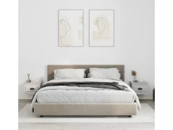 vidaXL Wand-Nachttische 2 Stk Grau Sonoma 41,5x36x28 cm* Schweberegale