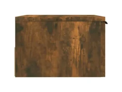 vidaXL Wand-Nachttische 2 Stk Räuchereiche 34x30x20 cm* Schweberegale