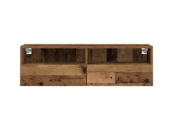vidaXL Wand-TV-Schrank 2 Stk 100x30x30cm Holzwerkstoff 862189