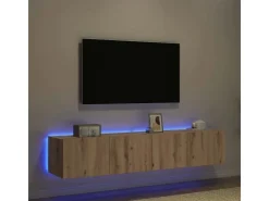 vidaXL Wand-TV-Schrank Eiche Handwerklich 80 x 35 x 31 cm Holzwerkstoff 863107* TV-Wände