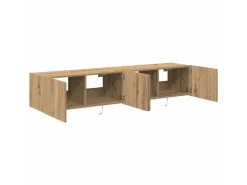 vidaXL Wand-TV-Schrank Eiche Handwerklich 80 x 35 x 31 cm Holzwerkstoff 863107* TV-Wände