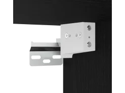 vidaXL Wand-TV-Schränke 2 Stk Schwarz Eichen-Optik 60 x 30 x 30 cm 882927