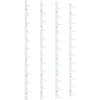 vidaXL Wand-Weinregal für 12 Flaschen 2 Stk. Weiß Eisen* Flaschenregale