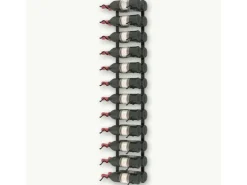 vidaXL Wand-Weinregal für 24 Flaschen Schwarz Eisen* Flaschenregale