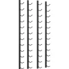 vidaXL Wand-Weinregale für 12 Flaschen 2 Stk. Schwarz Eisen* Flaschenregale