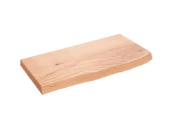 vidaXL Waschtischplatte Hellbraun 60x30x4 cm Massivholz Behandelt* Holzregale