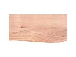 vidaXL Waschtischplatte Hellbraun 60x30x4 cm Massivholz Behandelt* Holzregale