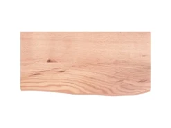 vidaXL Waschtischplatte Hellbraun 60x30x2 cm Massivholz Behandelt* Regale Massivholz