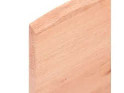 vidaXL Waschtischplatte Hellbraun 80x30x2 cm Massivholz Behandelt